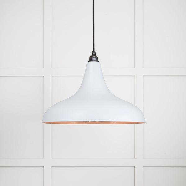 Smooth Copper Frankley Pendant in Birch | From The Anvil-Ceiling Pendants-Yester Home