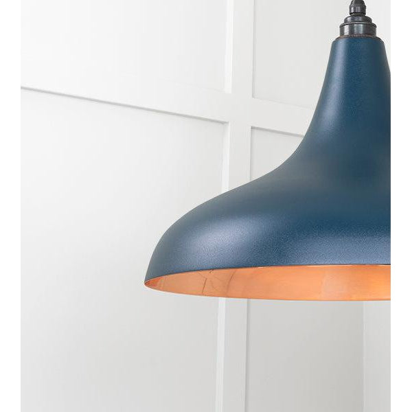 Smooth Copper Frankley Pendant in Dusk | From The Anvil-Ceiling Pendants-Yester Home