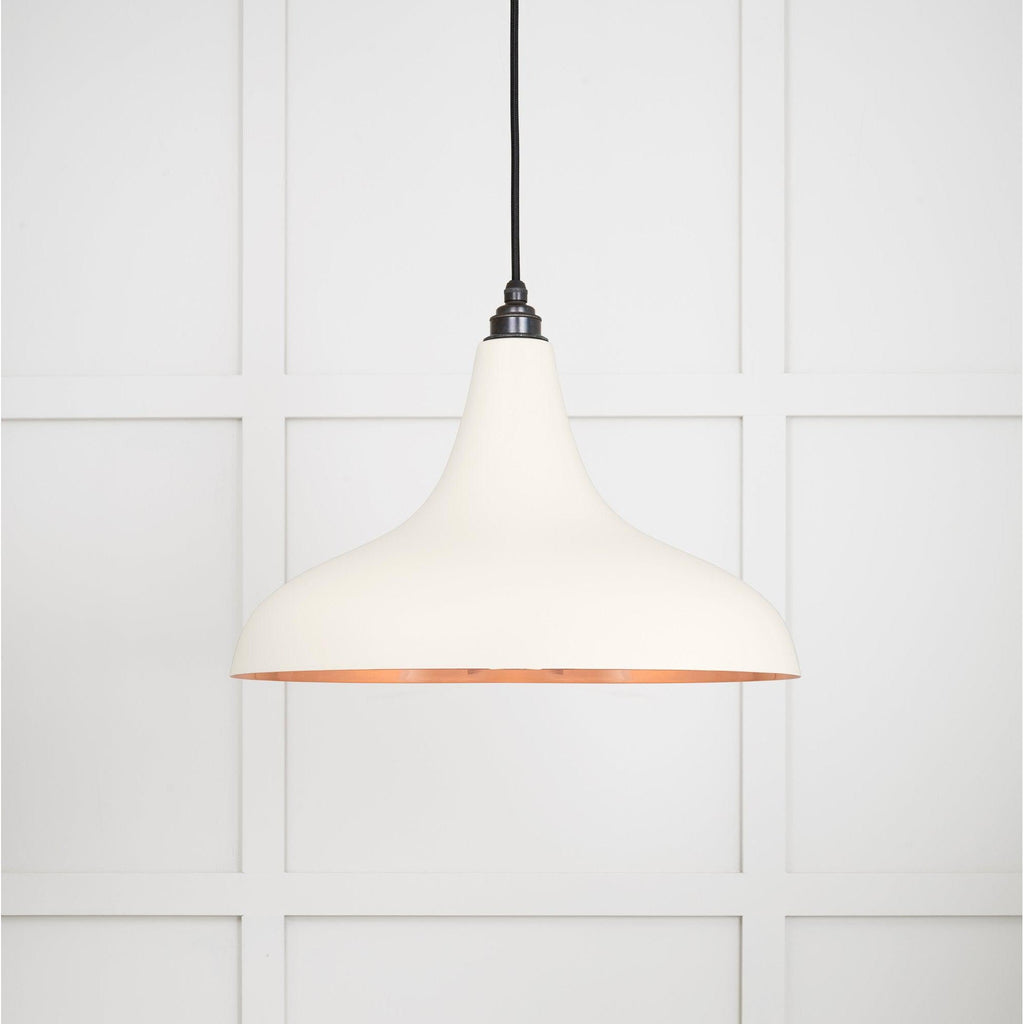 Smooth Copper Frankley Pendant in Teasel | From The Anvil-Ceiling Pendants-Yester Home