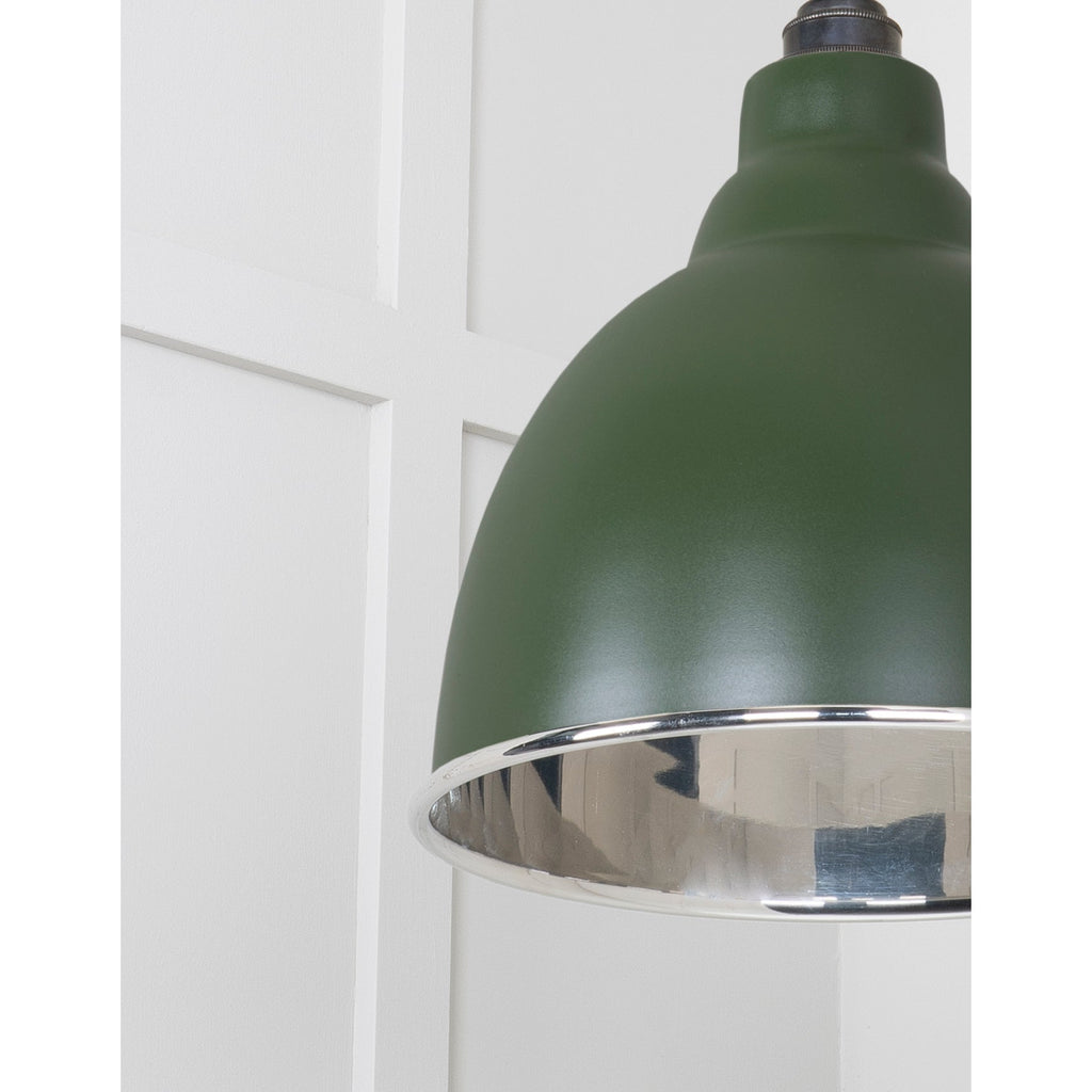 Smooth Nickel Brindley Pendant in Heath | From The Anvil-Brindley-Yester Home