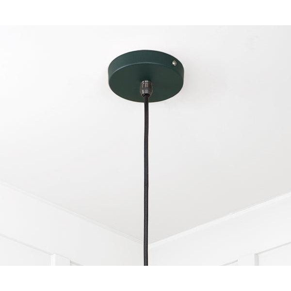 Smooth Nickel Flora Pendant in Dingle | From The Anvil-Ceiling Pendants-Yester Home