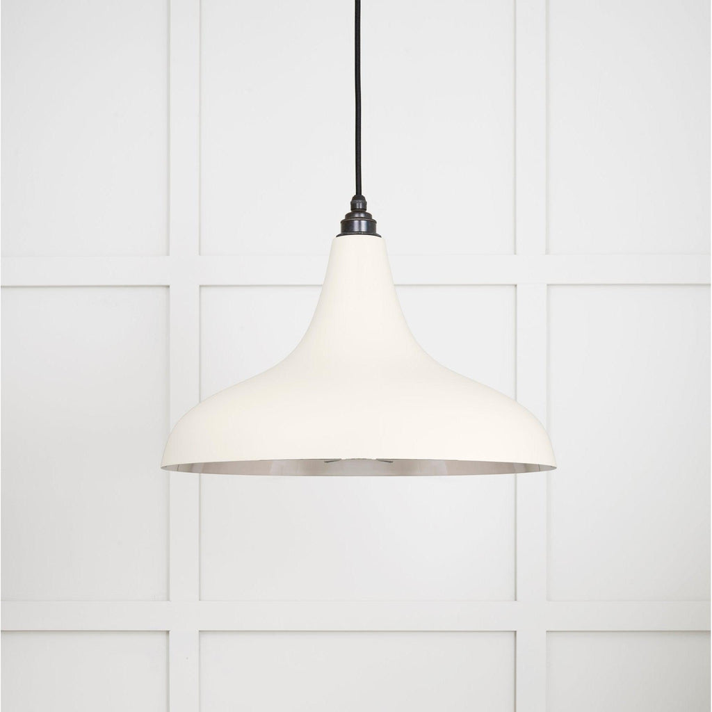 Smooth Nickel Frankley Pendant in Teasel | From The Anvil-Ceiling Pendants-Yester Home