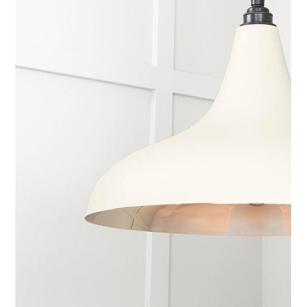 Smooth Nickel Frankley Pendant in Teasel | From The Anvil-Ceiling Pendants-Yester Home