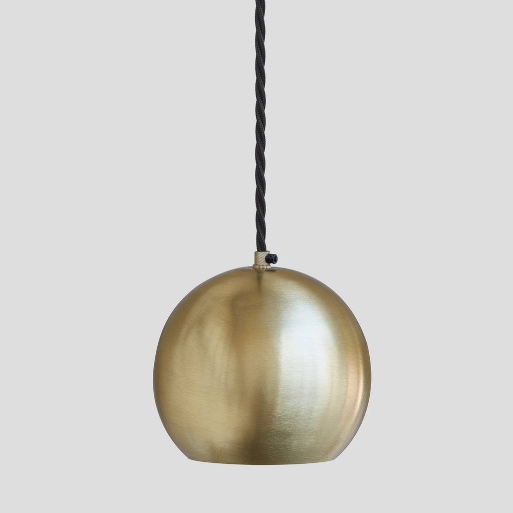 The Globe Collection Pendant - Brass-Ceiling Lights-Yester Home