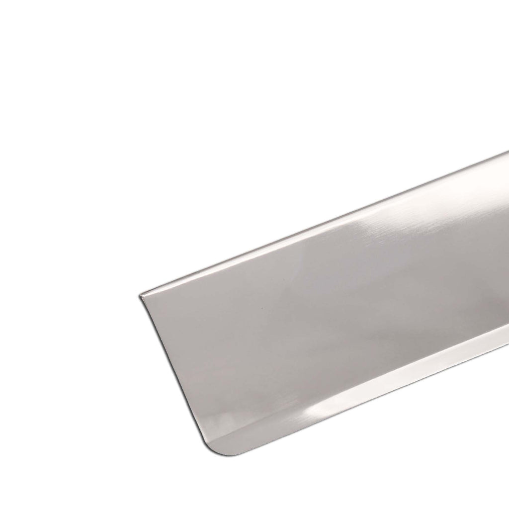 Tidy Flap 275 x 80mm Polished Chrome-Finger Plates & Letter Plates-Yester Home