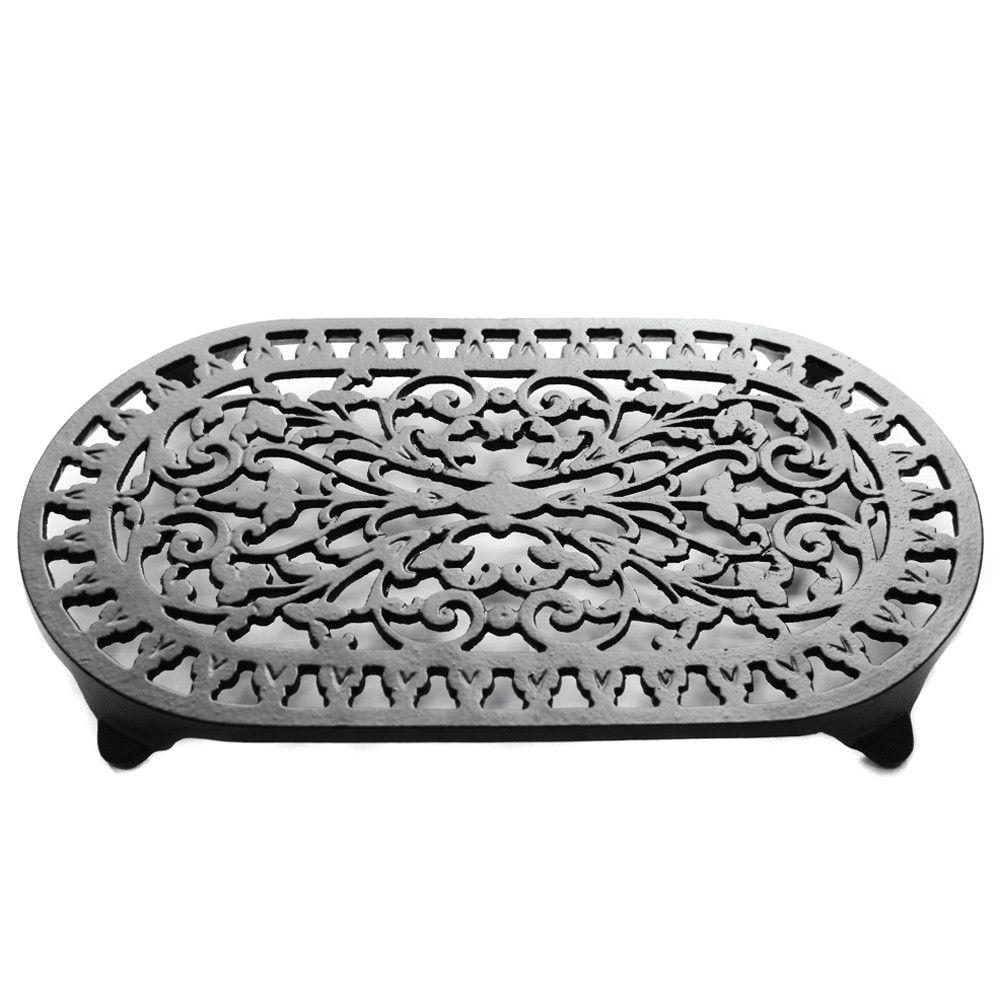 Traditional Double Trivet · Black ·-Trivets-Yester Home