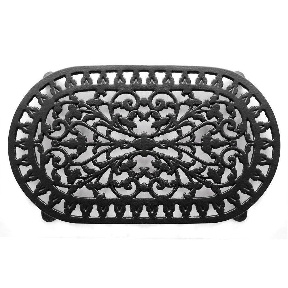 Traditional Double Trivet · Black ·-Trivets-Yester Home