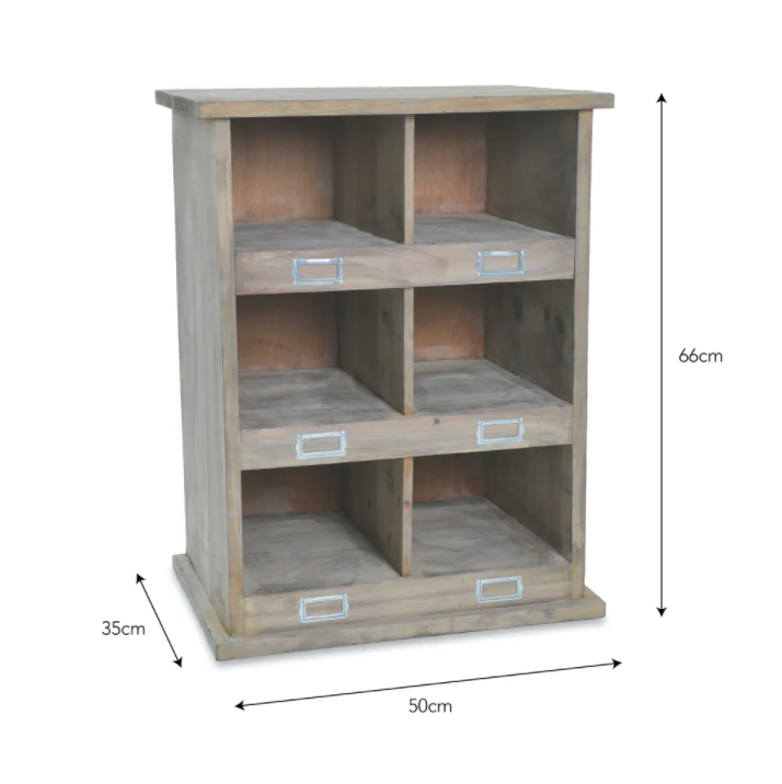 Wooden Chedworth Shoe Locker-Storage-Yester Home