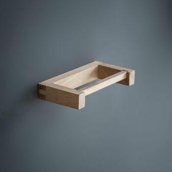 Wooden Southbourne Toilet Roll Holder-Toilet Roll Holders-Yester Home